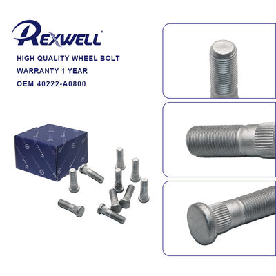 Auto Spare Parts Car Rear Wheel Stud Bolt Screw M12x1.25 40222-A0800 43222-06R01 43222-06R61 43222-50J00 for Nissan NAVARA D40