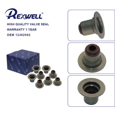 Original Auto Engine Exhaust Valve Stem Oil Seal Ring Kit Black 12482062 12645472 12689006 for GM CHEVROLET (C8) 6.2 LT5