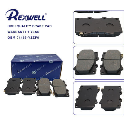 Auto Sparte Parts Car Ceramic Semi-Metal Front Disc Brake Pads 04465-YZZF6 for TOYOTA LAND CRUISER HILUX Pickup 4X4 2001-2005