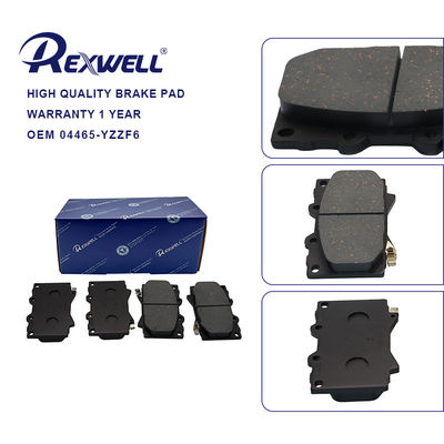 04465-YZZF6 Toyota Genuine & Aftermarket Ceramic Semi-Metal Front Disc Brake Pad Kit For LAND CRUISER HILUX Pickup 4x4 2001-2005