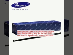 Νέο γνήσιο OEM 75740-60050 LH Τυποποιημένη ζώνη πίσω από την πόρτα του αυτοκινήτου για το 2007-2021 Lexus LX570 Toyota Land Cruiser LC200 J200